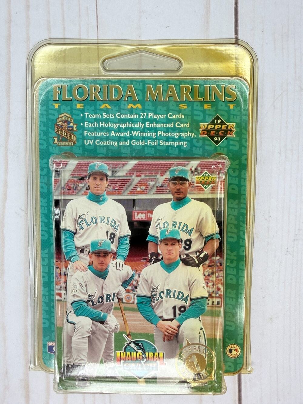 Upper Deck 1993 Florida Marlins Baseball Team Set Inaugural Catch First Season